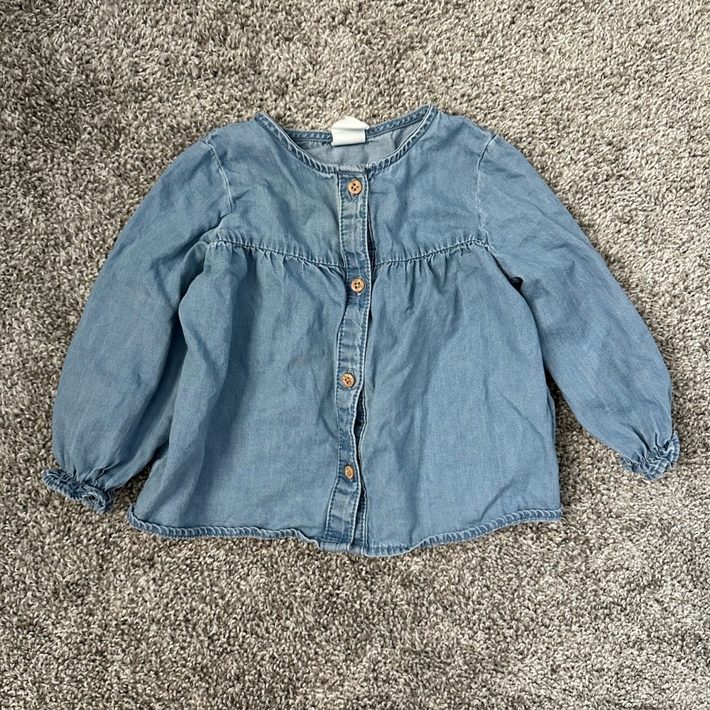 H&M Denim Baby Buttondown